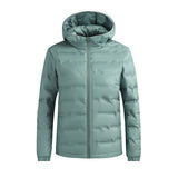 Couple Down Jacket Hooded Heat Preservation And Warm