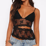 Floral Lace Cami Top