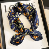 Luxurious Pure Silk Square Scarf