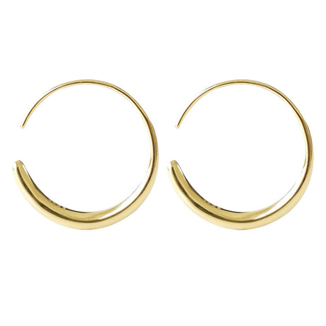 Sterling Silver European And American Minimalist Earrings - Dazpy