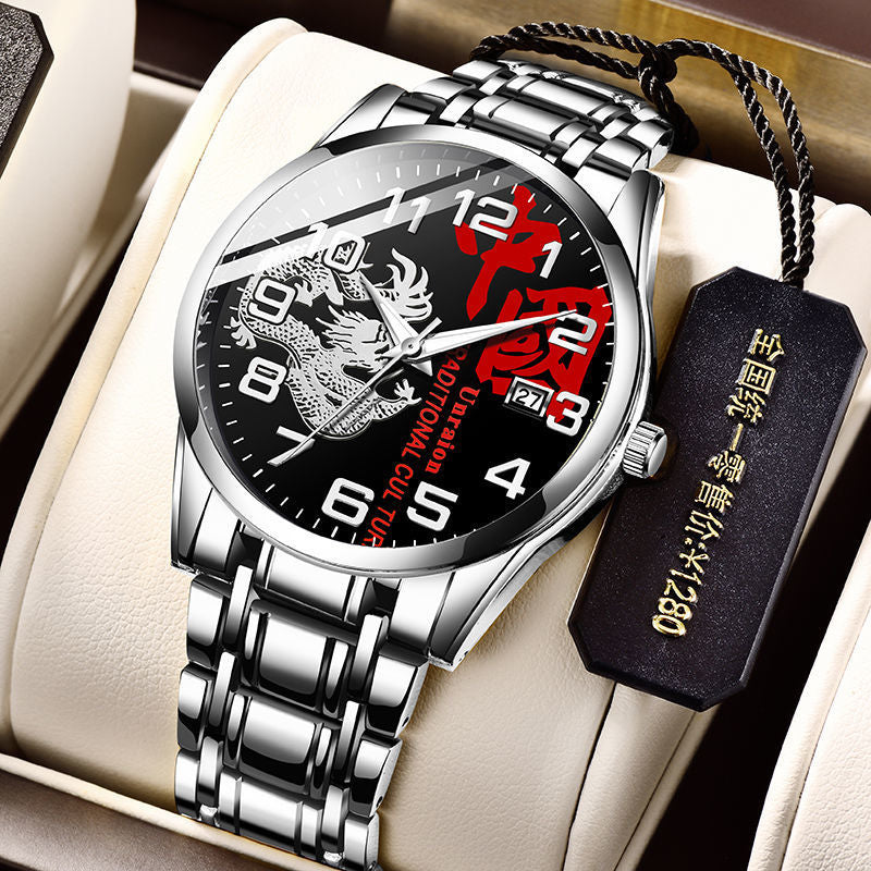 Men's Automatic Mechanical Watch Calendar Trend - Dazpy