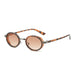 Gradient Oval Sunglasses