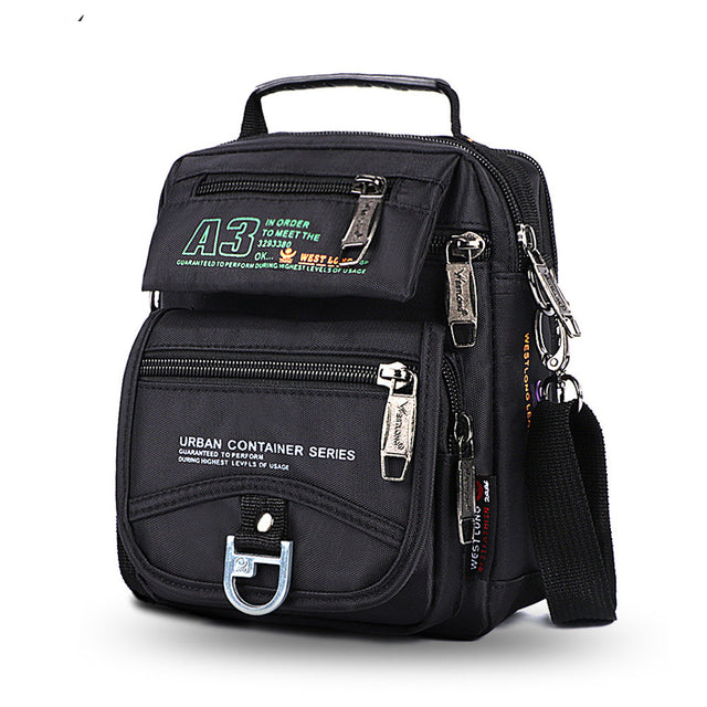 Multifunctional Waterproof Shoulder Bag Leisure Travel Messenger Bag - Dazpy