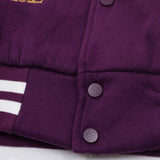 Men's Jacket Embroidered Color Matching Baseball Uniform