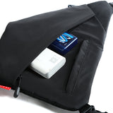 Men's One Shoulder Messenger Bag Multifunctional Leisure - Dazpy