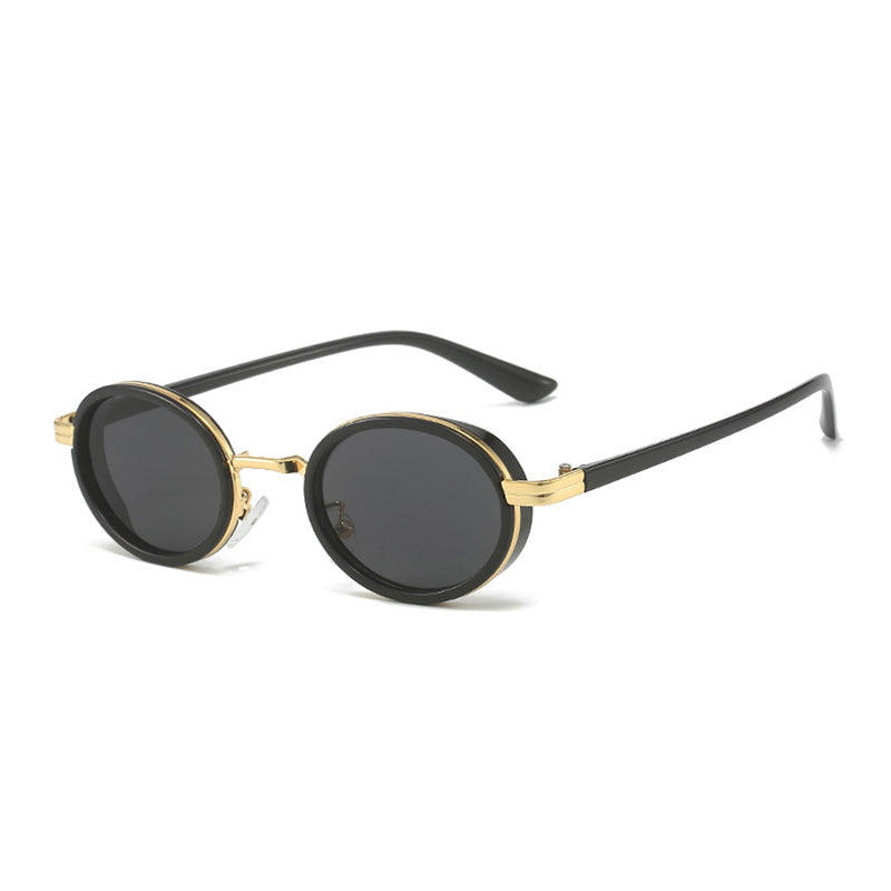 Gradient Oval Sunglasses