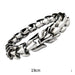 Men's Trendy Titanium Steel Keel Chain European And American Retro Wide Bracelet - Dazpy