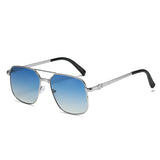 Metal Square Frame Sunglasses