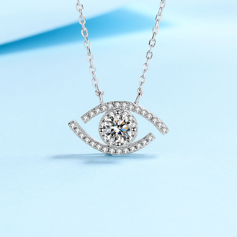 S925 Sterling Silver Moissanite Necklace - Dazpy