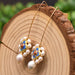 Women's Fashion Vintage Pearl Earrings - Dazpy