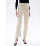 Classic High-Waisted Straight Jeans for Women