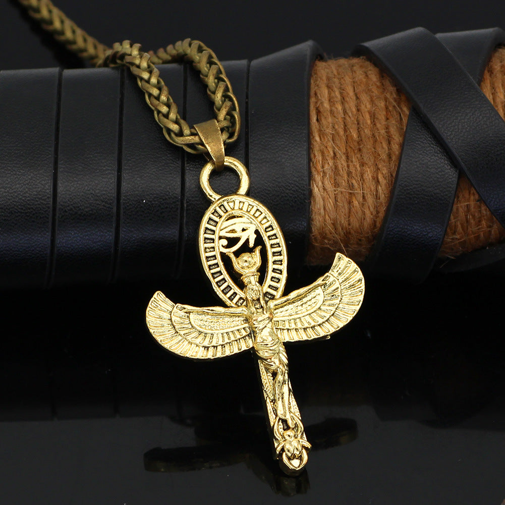 Personalized Wing Goddess Pendant Men's Accessories - Dazpy