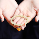 Fashion Honey Wax Pumpkin Bracelet Girl - Dazpy