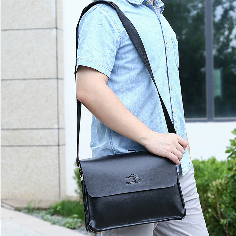 Horizontal And Vertical Soft Leather Casual Backpack Small Bag Hanging - Dazpy