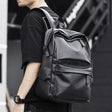 Men's Fashion Casual Solid Color Backpack - Dazpy