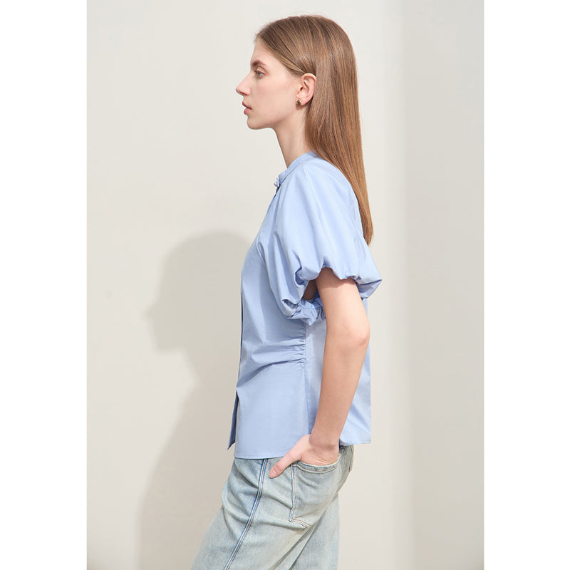 Blusa con mangas farol Summer Elegance