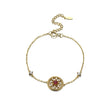 Vintage Disc Natural Ruby Bracelet - Dazpy