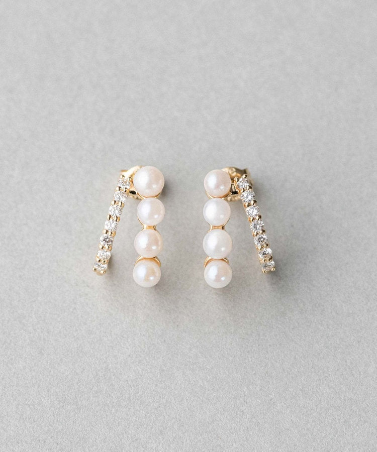 Small Design Simple Temperament Freshwater Pearl Earrings - Dazpy