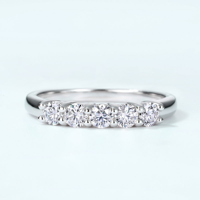 Moissanite Tanabata Valentine's Day Ring - Dazpy