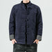 Men's Simple Corduroy Thick Warm Cotton Coat