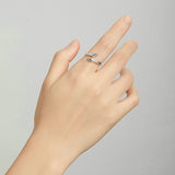 925 Sterling Silver Hug Ring For Women - Dazpy