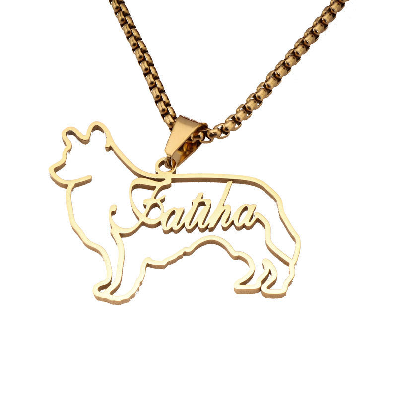 Personalized Pet Stainless Steel Necklace - Dazpy