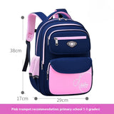 Burden-reducing Large Capacity Lightweight Sixth Grade Primary School Schoolbag