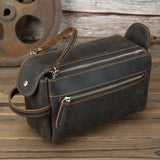 Leather Handbag Women Large Capacity Horse Leather Storage Bag - Dazpy