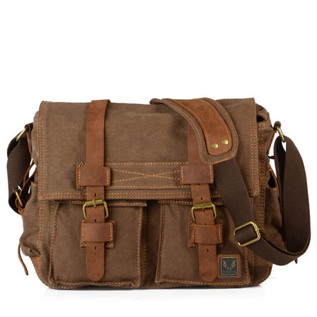 Men's And Women's Messenger Bags Horizontal Square Type - Dazpy