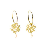 Baroque Retro Hollow Pearl Earrings For Women - Dazpy