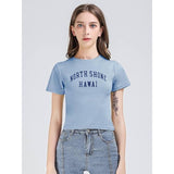 High Street Letter Print Slim Fit Tee