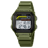 Reloj deportivo digital militar para hombre