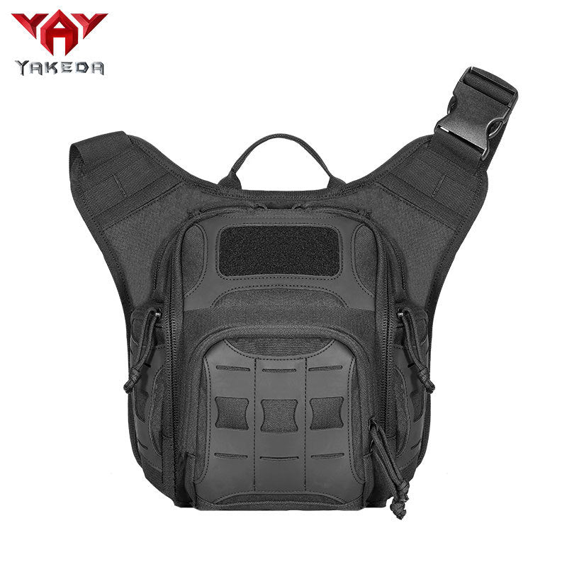 Mountaineering One Shoulder Outdoor Tactical Bag Multi Functional Military Fan Accessory Bag - Dazpy