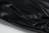 Leather Men's Spring And Autumn New Loose Leather Jacket