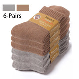 6 Pairs Super Thick Winter Wool Socks