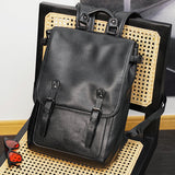 Fashionable Shoulder Black Grey Backpack For Men - Dazpy