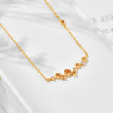 Japanese Natural Topaz Necklace - Dazpy