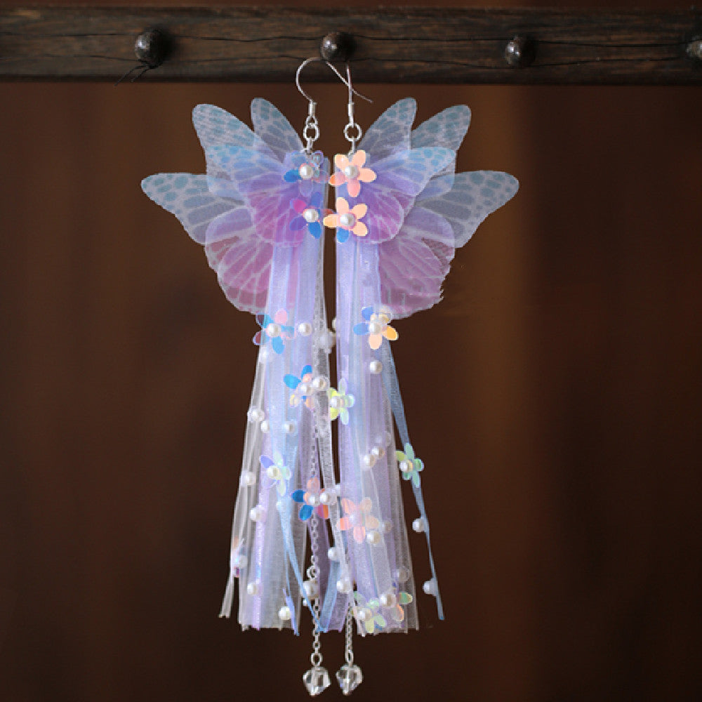 Fashion Dream Elf Butterfly Earrings - Dazpy