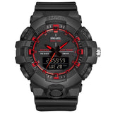 Sports Dual Display Men's Calendar Watch - Dazpy