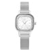 Watch Women's Square Mesh Belt With Diamond Watch - Dazpy