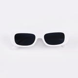 Chic Black Rectangle Sunglasses