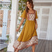 Elegant Bohemian Summer Evening Dress