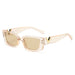 Rechteckige Vintage-Sonnenbrille