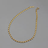 European And American Gold Brass Necklace - Dazpy