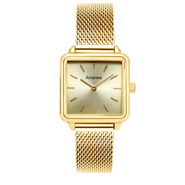 Waterproof Square Ladies Watch Movement - Dazpy