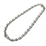 Punk Style Thick Chain U-shaped Bamboo Joint Diamond Bracelet - Dazpy