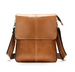 Leather Messenger Bag Vertical Casual Men's Shoulder - Dazpy