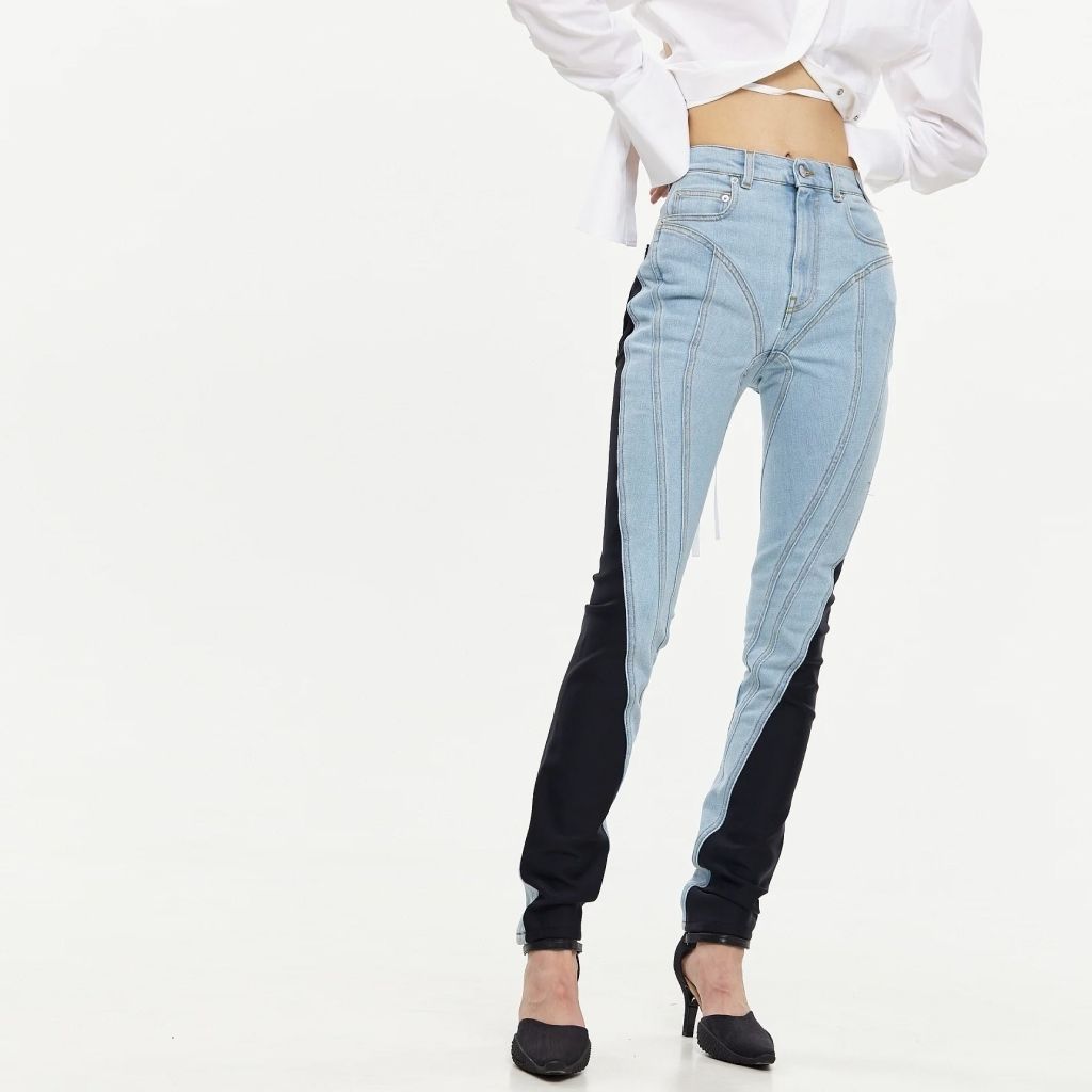 Damen Jeans: High Waist Slim