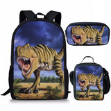 Backpack Dinosaur Schoolbag Children's Meal Bag - Dazpy