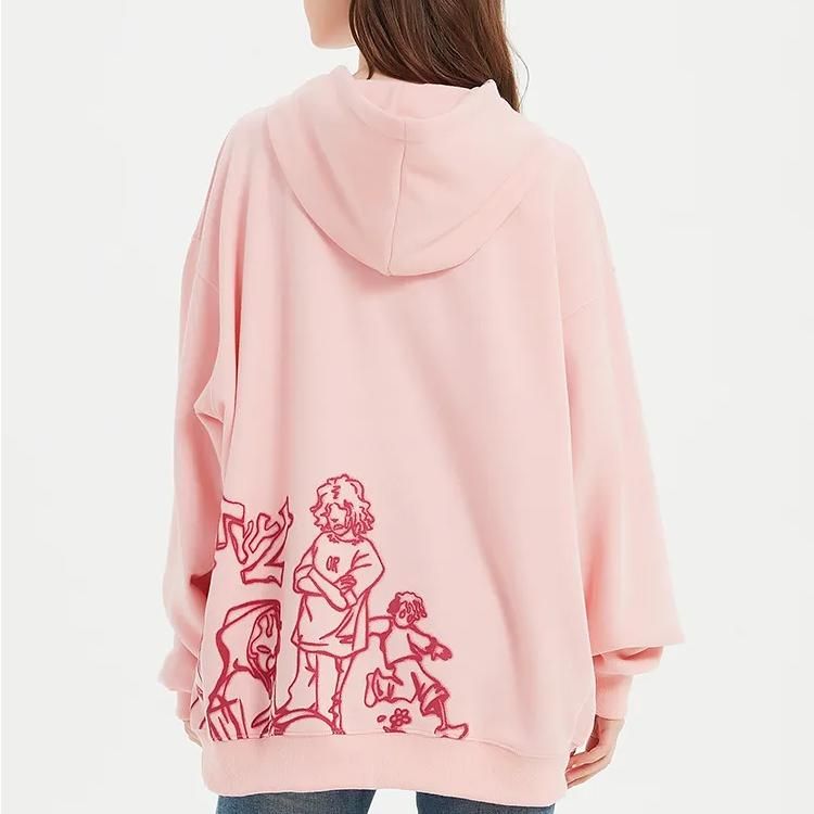 Sudadera con capucha de estilo callejero de anime Harajuku